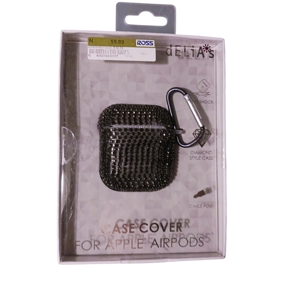 🩷🖤NWT 2-APPLE AIRPOD CASES🖤🩷 - Picture 3 of 4